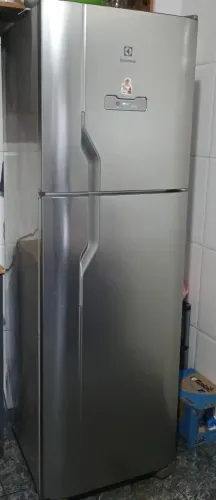 Geladeira electrolux frost free 320l inox