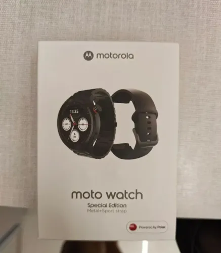 Moto watch Motorola com GPS tela OLED, garantia, comprado 1500 vendo 500