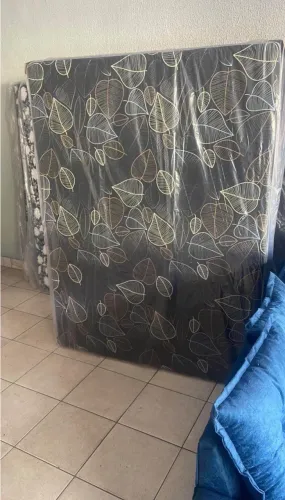 Cama box casal e solteiro (novo embalado)