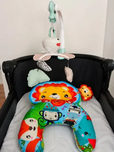 Mobile Musical + almofada tummy time interativa