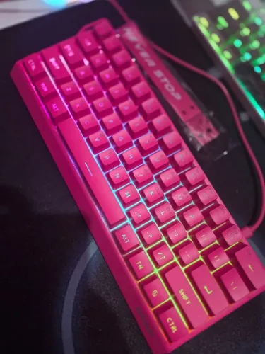 Teclado Personalizado EWEADN F61 Tri-Mode /Hot Swap/ RGB Retroiluminado
