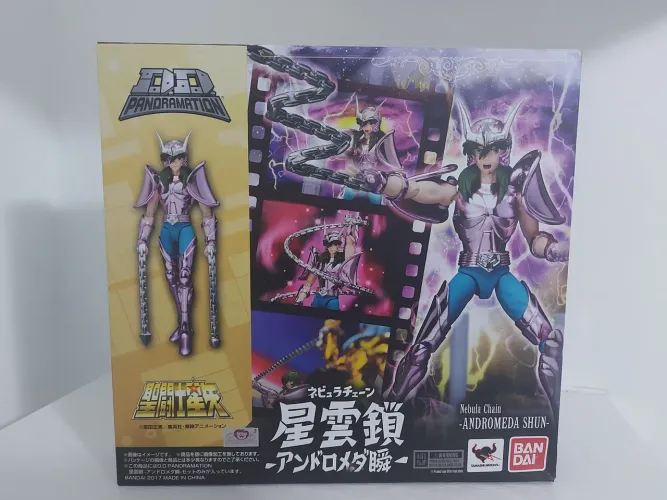 Boneco DD Panoramation Shun de Andrômeda original Bandai