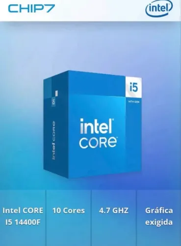 Processador Intel Core I5-14400f 10 Núcleos Até 4,7 Ghz