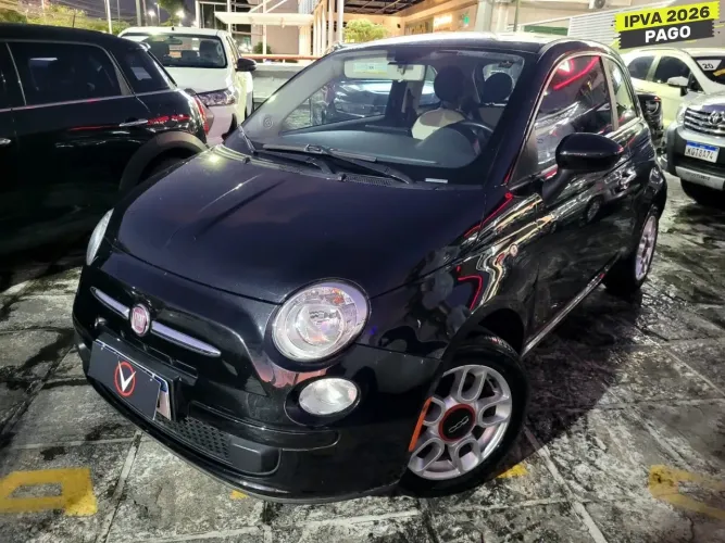 Fiat 500 Cult 1.4 Flex 8V EVO Dualogic 2012