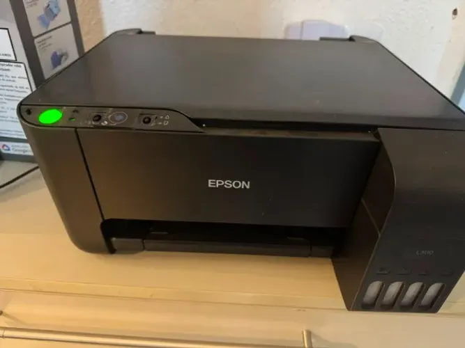 impressora epson l3110 (liga mas não imprimi)