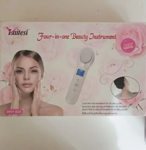 Massageador Facial Laitesi 4 em 1 Quente Frio - Perfeito Estado