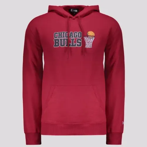 Moletom New Era NBAChicago Red Bulls Masculino - Vermelho
