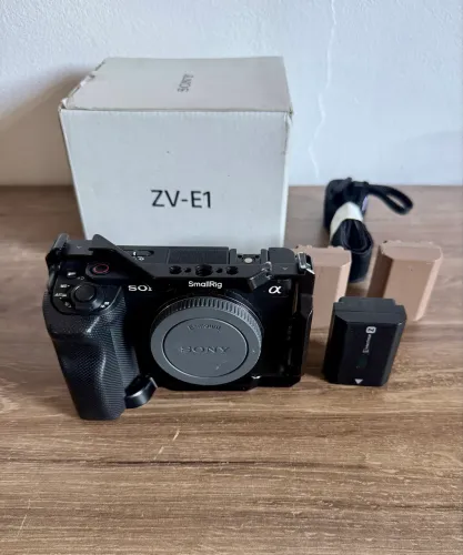 Câmera Sony ZV-E1 FULLFRAME 4k 120P