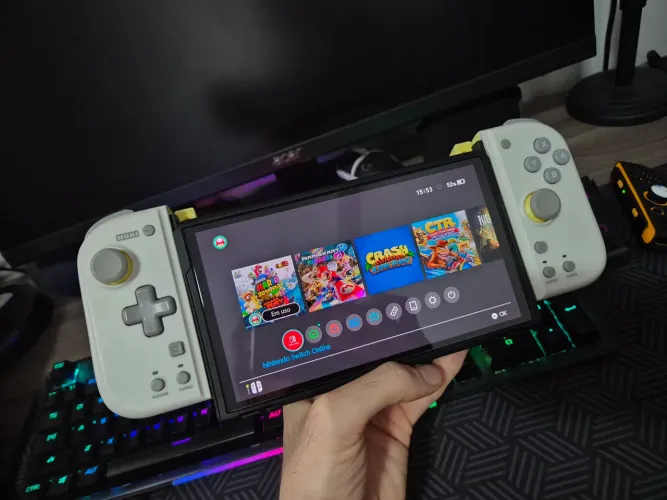 Split Pad Compact Joycon Controle Nintendo Switch (Envio olxpay) Santos