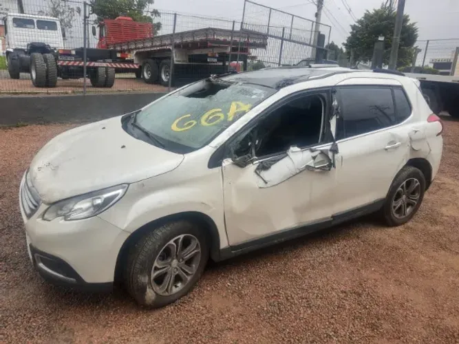 SUCATA PEUGEOT 2008 GRIFFE 1.6 16V 2016 PARA RETIRADA DE PEÇAS