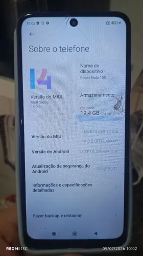 Vendo celular redimi note 10S