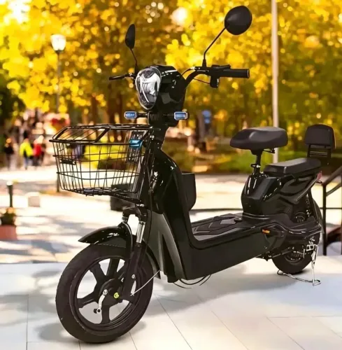 Scooter Elétrica 500W 48V MU05 Com Cesto
