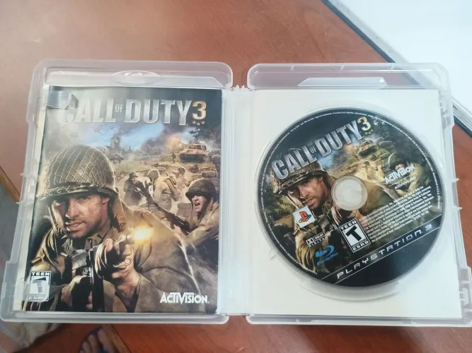 Jogo -Call of Duty 3 - Ps3