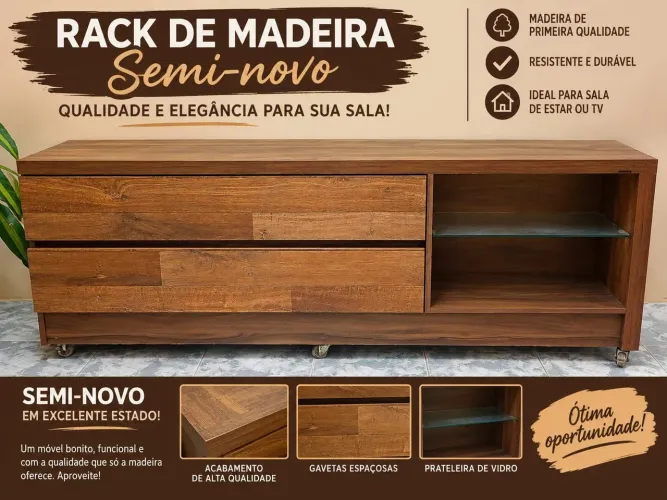 RACK PARA SALA DE ESTAR