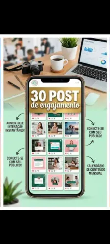 Pacote de POST de engajamento mensal