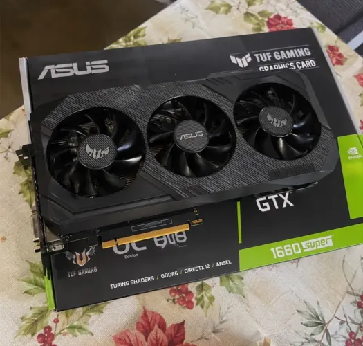 Placa de vídeo: GTX 1660 super tuf x3 6 GB