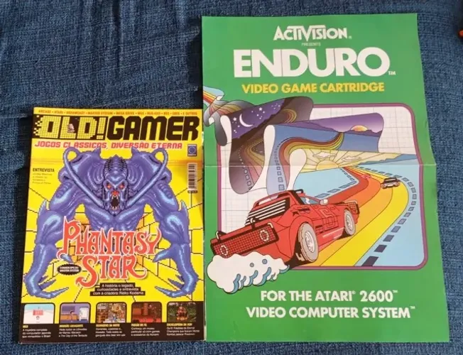 Revista Old Gamer Nº 2 + Pôster Enduro