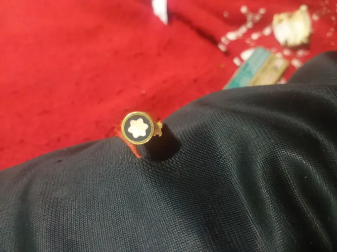 Caneta Montblanc Noblesse Dourada Vintage ? Funcionando