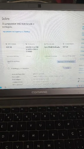 Notebook HP compac