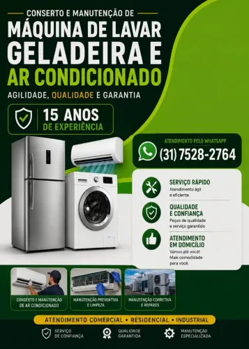 Consertos, manutenção