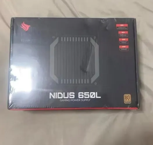 Fonte 650w Pichau Nidus 650l 80 Plus Bronze Pfc Ativo