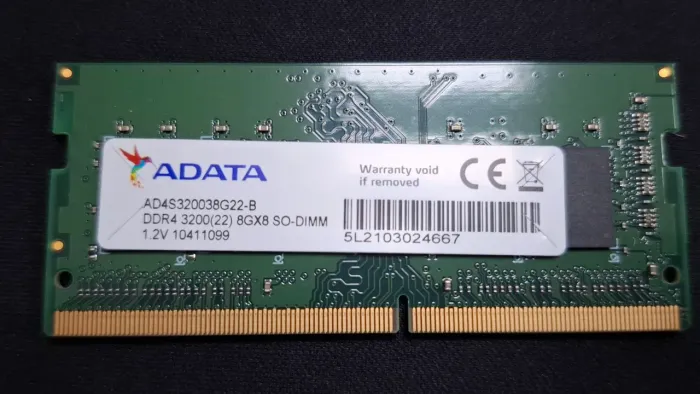 Memória Ram DDR4 8GB Adata