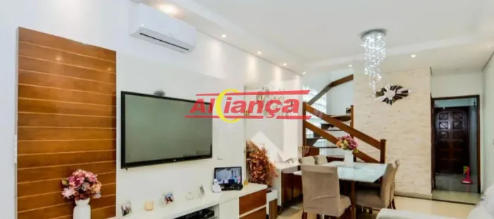 SOBRADO 180M² - 3 DORMITÓRIOS SENDO OS 3 SUITE - VILA PLANALTO - GUARULHOS/SP