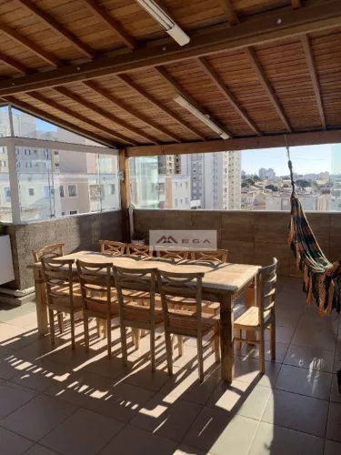 Cobertura á venda no Condomínio Topázio Ville no Jd. Nova Europa em Campinas/SP