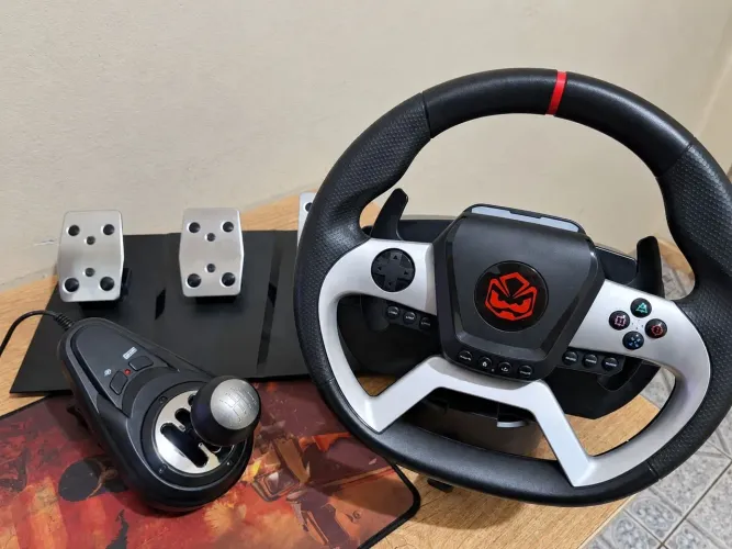 Simulador Volante Gamer PcYes W270