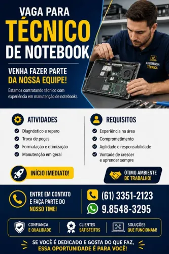 Tela de notebook vende