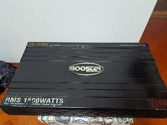 Módulo Amplificador Booster Ba-1500d 1500w Rms Mono Classe D