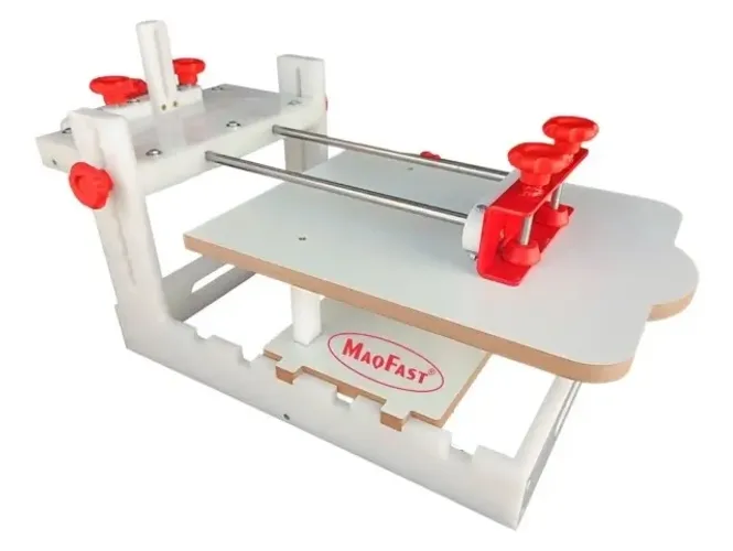 Máquina serigrafia para objetos planos