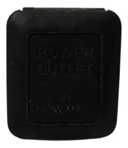 Tomada 12v Crv 2007 2008 2009 2010 2011 Preto