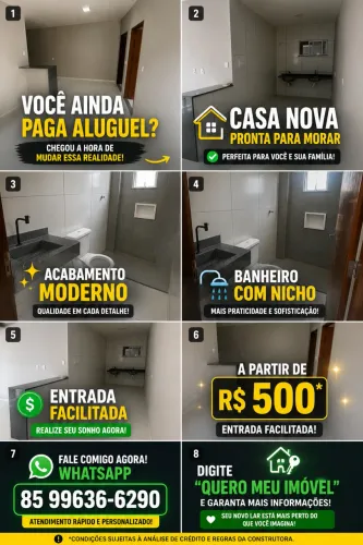 Financiamento direto com a Caixa Econômica Federal ( Minha casa minha vida)