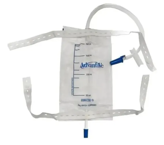 Bolsa coletora de urina de perna 750ml