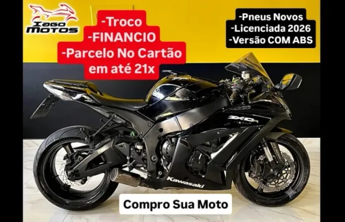 Kawasaki Ninja ZX 10 ABS 2015, Impecável, factor start fan 150 160 elite sh biz nmax pcx