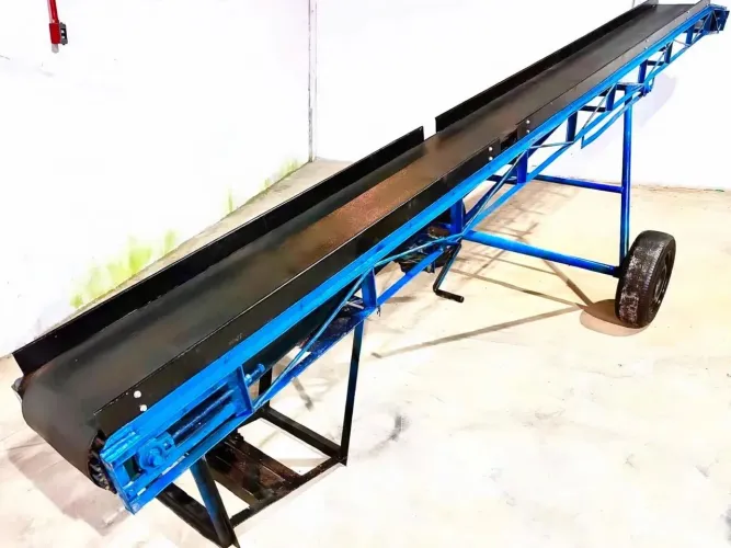 Esteira transportadora 6metris x 40 cm com regulagem de altura