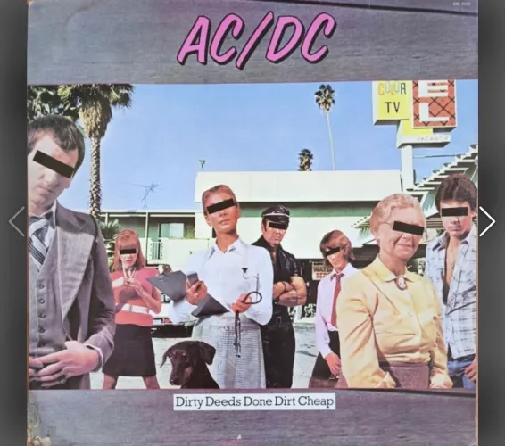 Lp Vinil Ac Dc Dirty Deeds Done Dirt Cheap