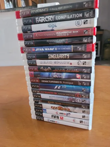 Lote Pack de 19 Jogos Originais PS3 Playstation 3