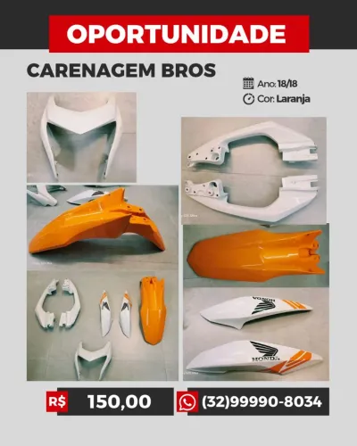 Carenagem NXR Bros 2018