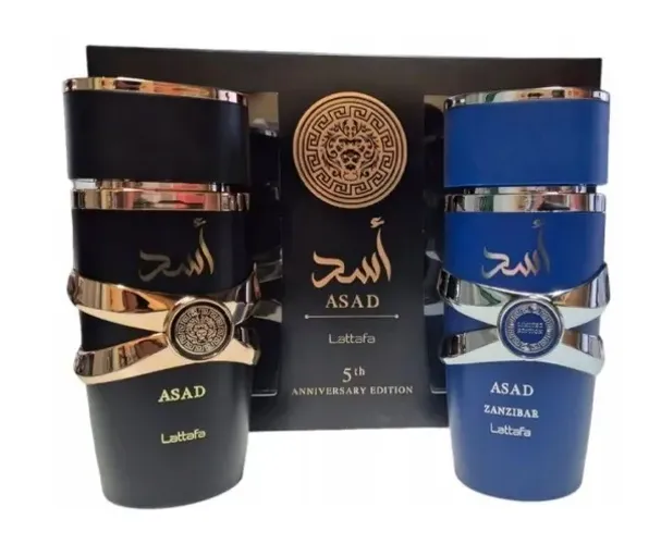 Perfume Masculino Kit Asad Lattafa ou Acqua di Gió Edp 75ml Original Lacrado.