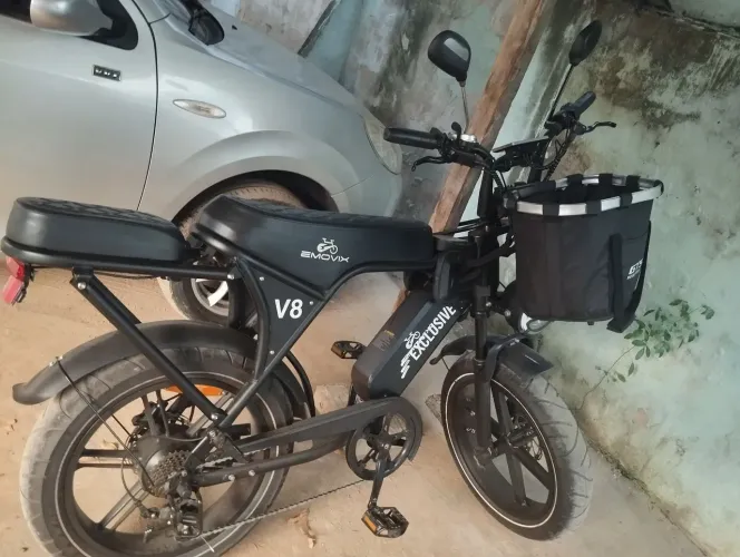 Vendo bicicleta elétrica semi nova 