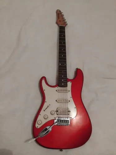 Guitarra Samick para canhoto
