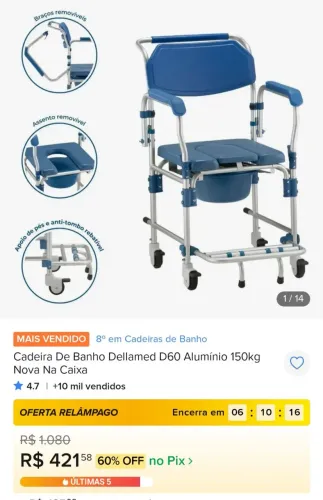 Cadeira de banho