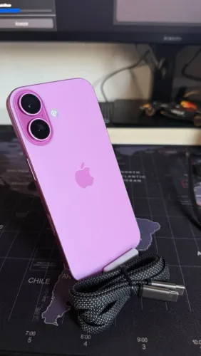 iPhone 16 128GB Pink 90% Bateria