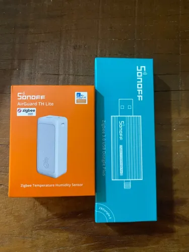 Sonoff ZBDongle-E x Sensor de Temperatura e Humudade