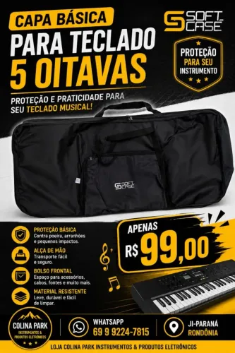 Capa Básica Para Teclado ( 5 oitavas)