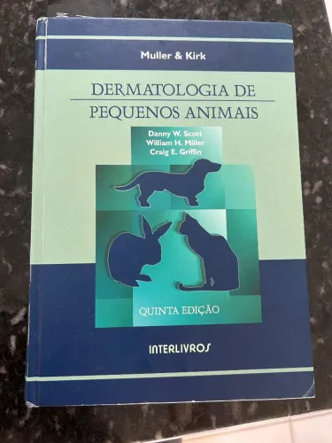 Livro Dermatologia de Pequenos Animais