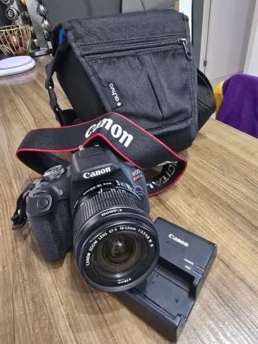 CANON T7 + ACESSÓRIOS 