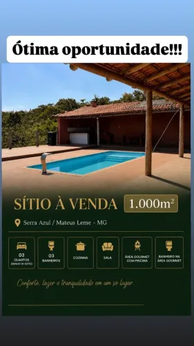 Sitio todo mobiliado